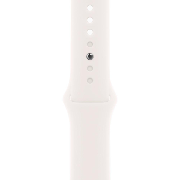 Apple Watch Series 11 42mm Aluminum Rose Gold Case Light Blush Sport Band M/L